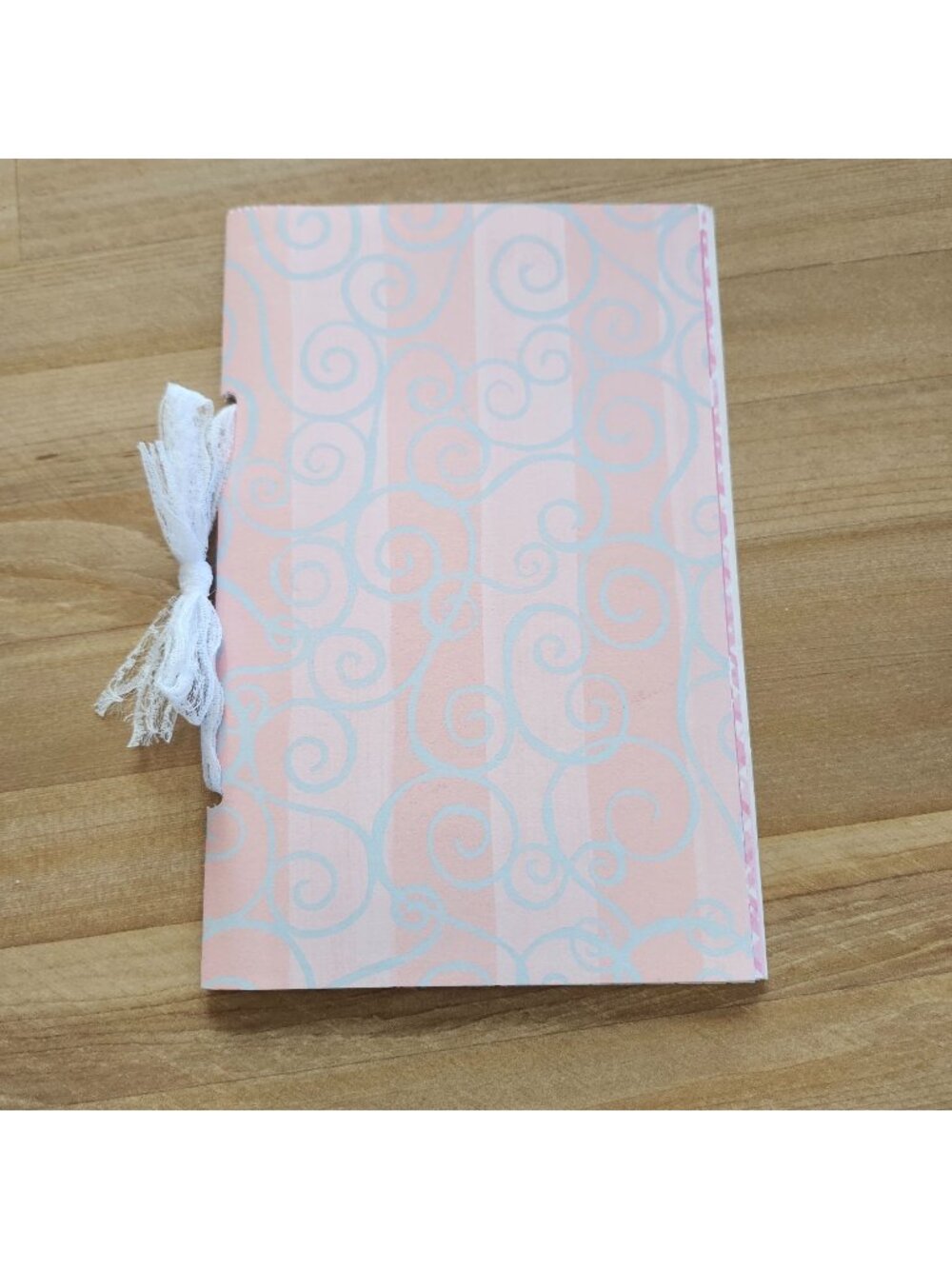 Junk Journal Booklet Blank Handmade 28 pgs Pink Theme